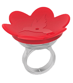 BE101 Red Hummer Ring