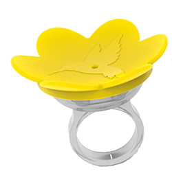 BE102 Yellow Hummer Ring